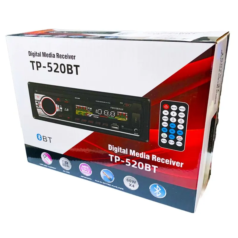 Radio Universal Usb, Aux Dhe Bluetooth 12v 