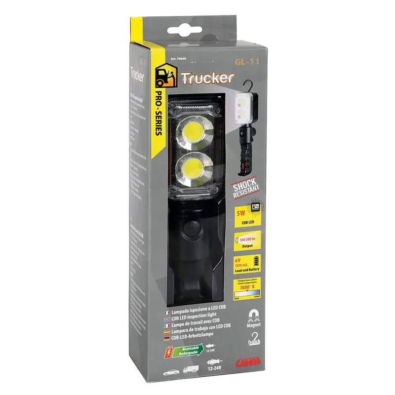Lampa Pune Led 12/24v Rechargeable Gl-11 view 5