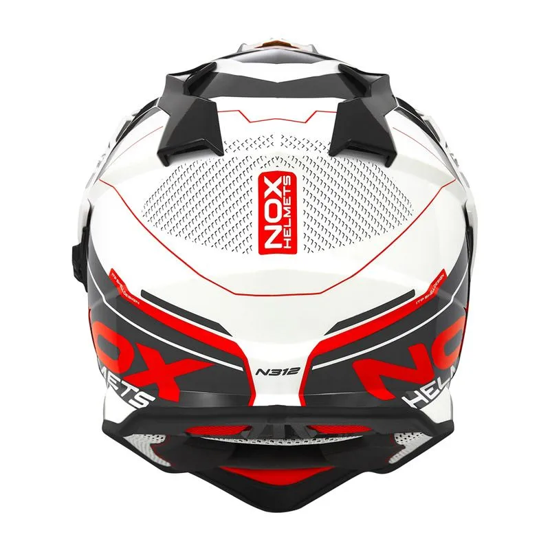 Helmete N312 Drone Bardhe-zi L