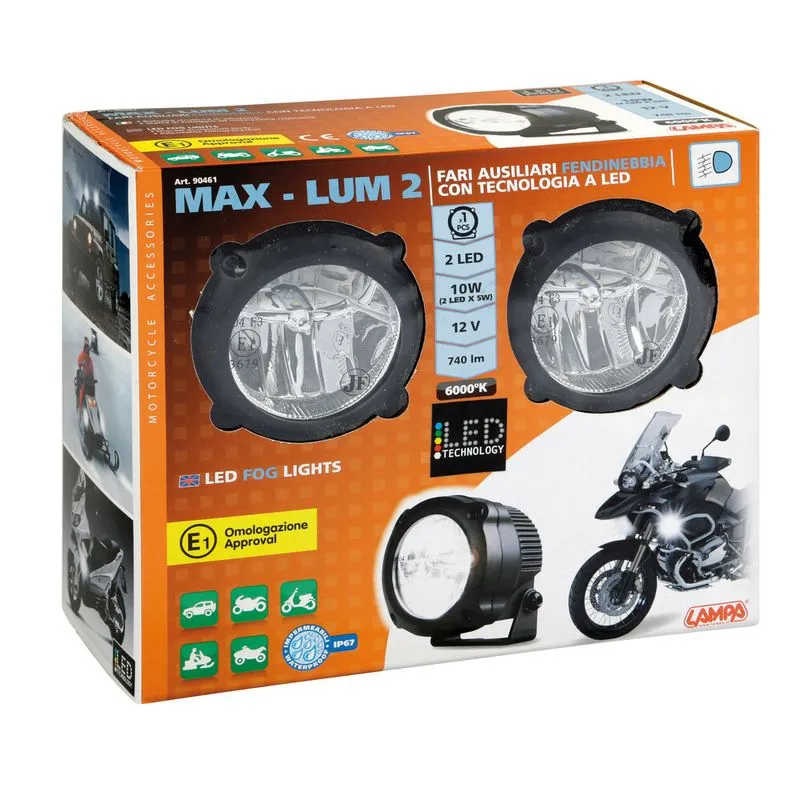 Lampa Led Mjegulle Motorri Max-lum 2