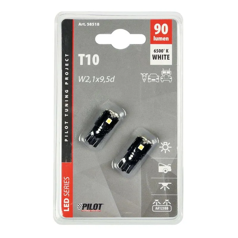 Lampa Led 12-32v T10 W2,1x9,5d Bardh Blis  view 2