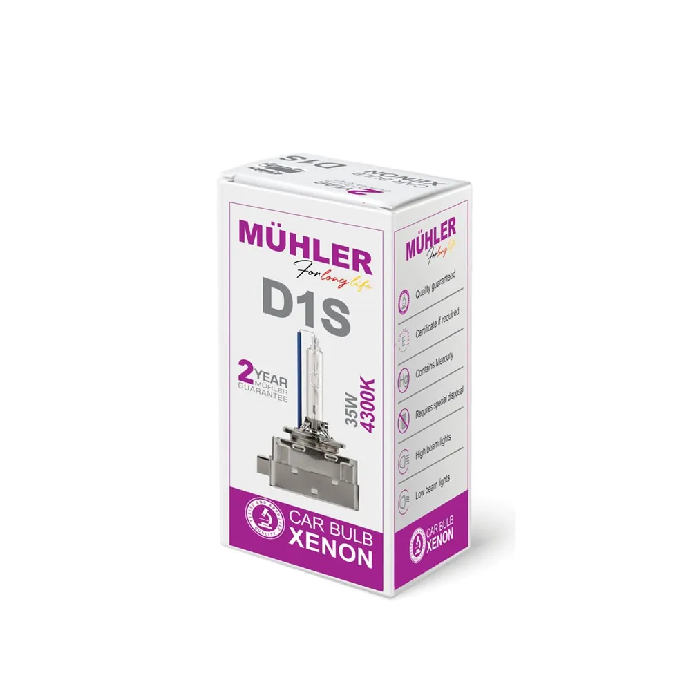 Lampa D1s 4300k Kuti  Muhler