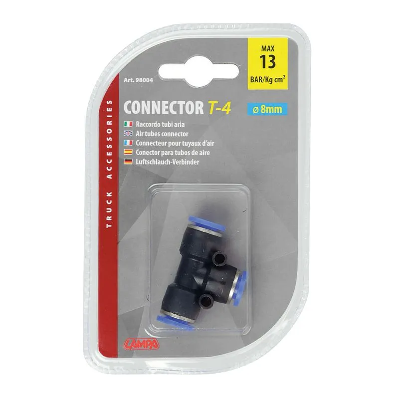 Konektor Ajri T-4 Ø8mm Kamioni view 1