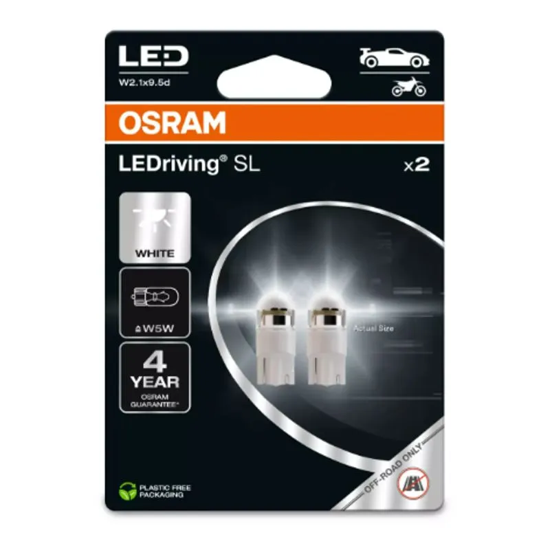 Lampa Led 12v 5w 6000k W2.1x9.5d 