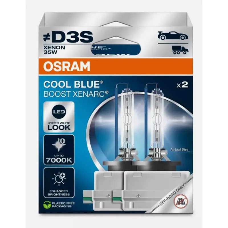Lampa Gar D3s 12v/24v 35w 7000k Cool Blue Boost ®