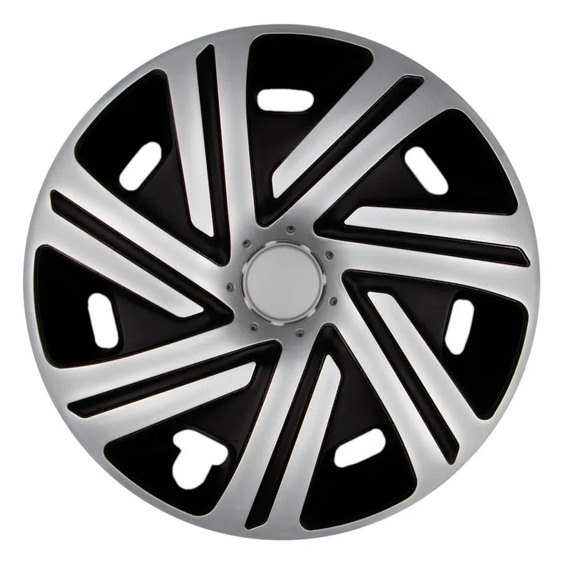 Rrotkapne Set 16" Cyrkon Silver Black
