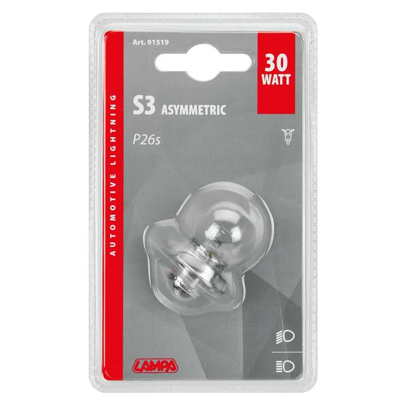 Lampa Motorri 12v 30w P26s S3 Blister  view 1