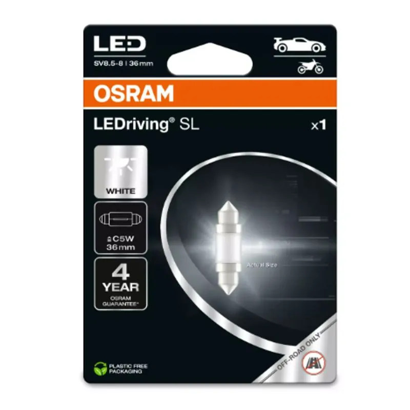 Lampa 12v 5w C5w Sv8,5-8