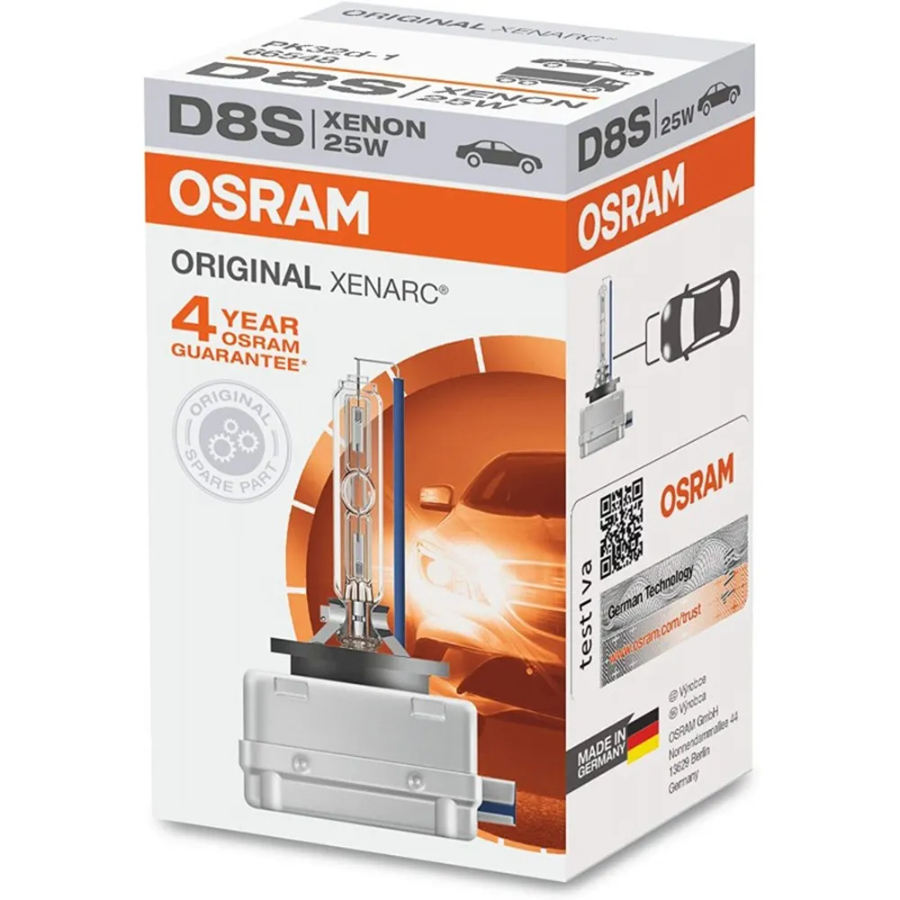 Lampa D8s 25w