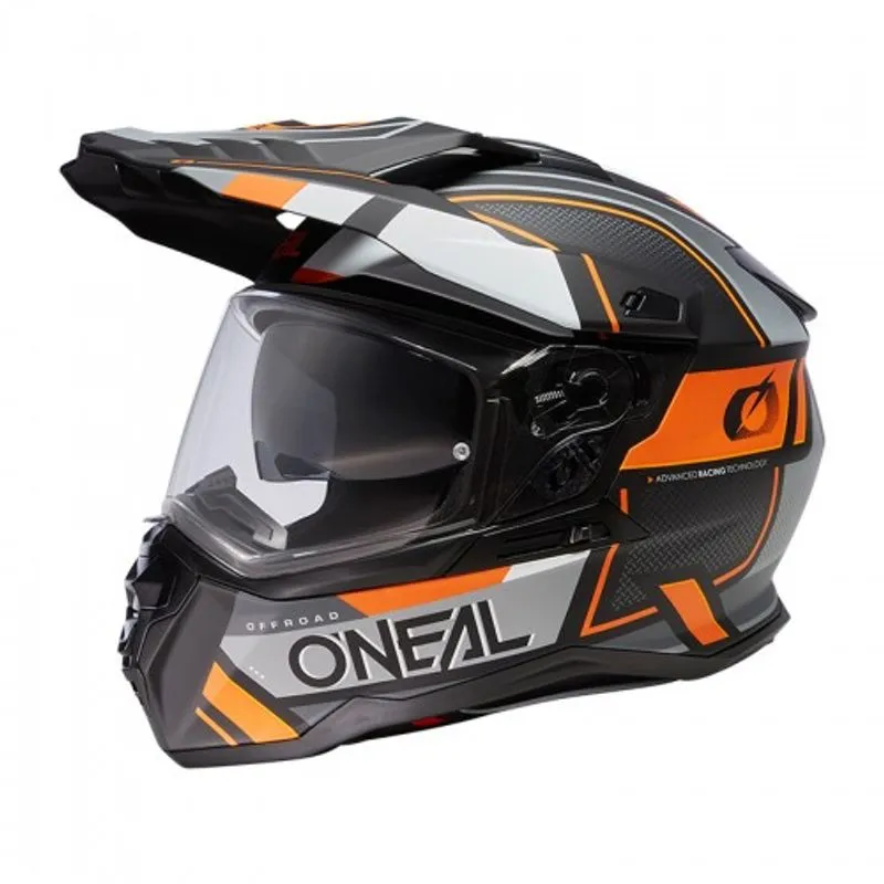 Helmete Dsrs Square V.24 Zeze/hiri/portokalli Xxl