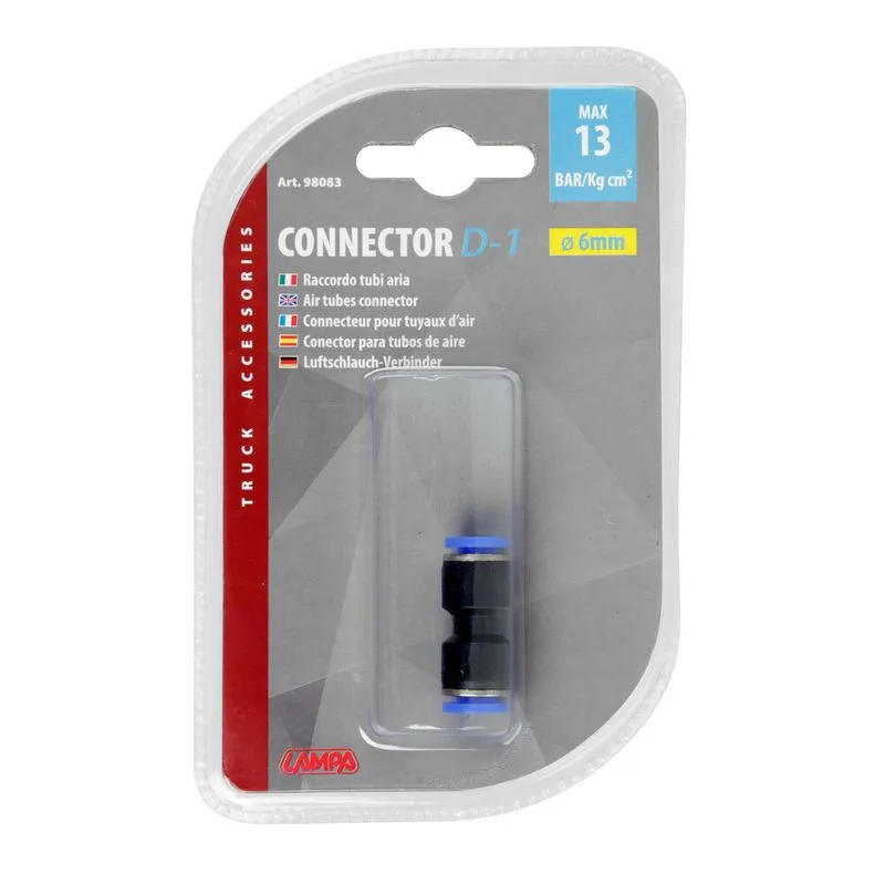 Konektor Ajri D-1 Ø6mm Kamioni  view 1