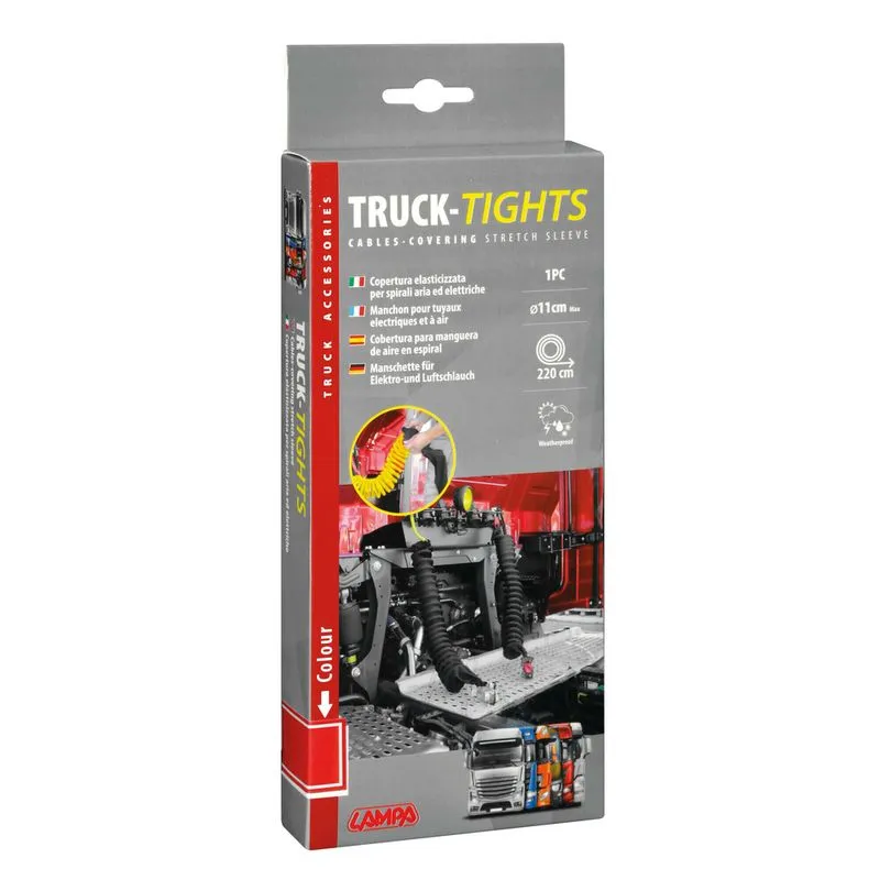 Mbeshtjellese Kabllo Kamioni Kuqe 220cm view 3