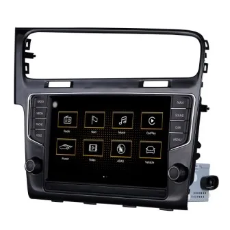 Radio Vw Golf Vii 9' Android 8.1,4 +32g, Carplay, 4g