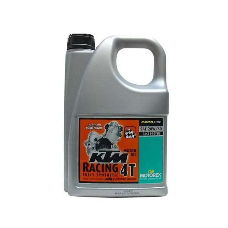 Vaj Ktm Racing 4t Sae 20w-60 4l 301346