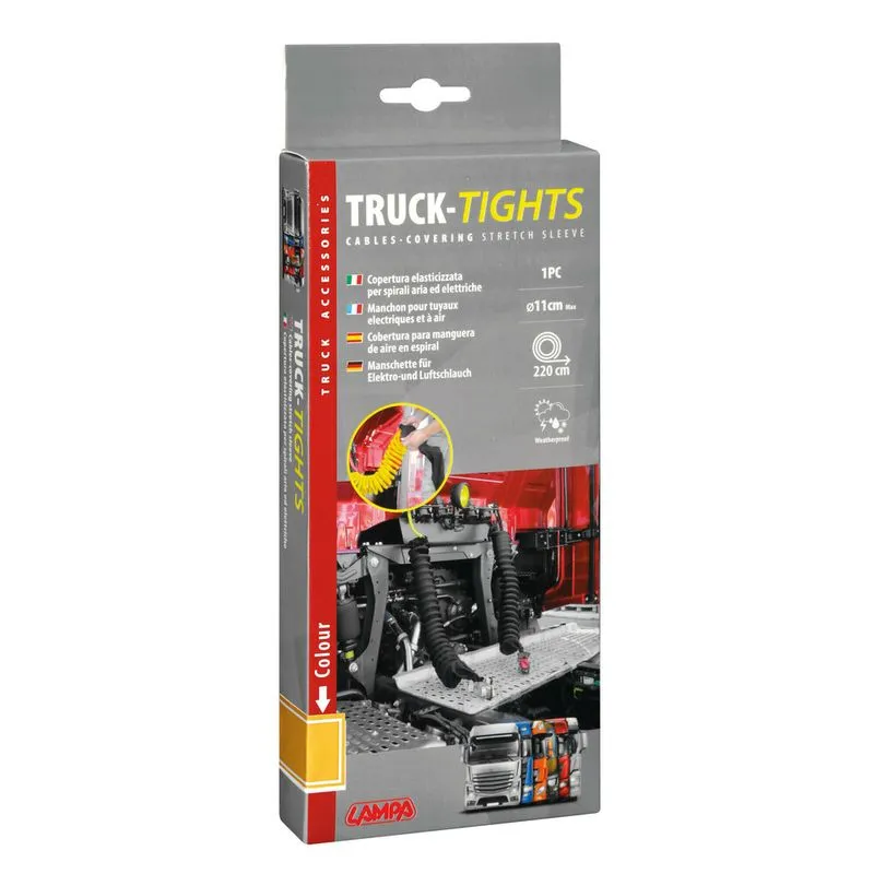 Mbeshtjellese Kabllo Kamioni Verdhe 220cm view 3