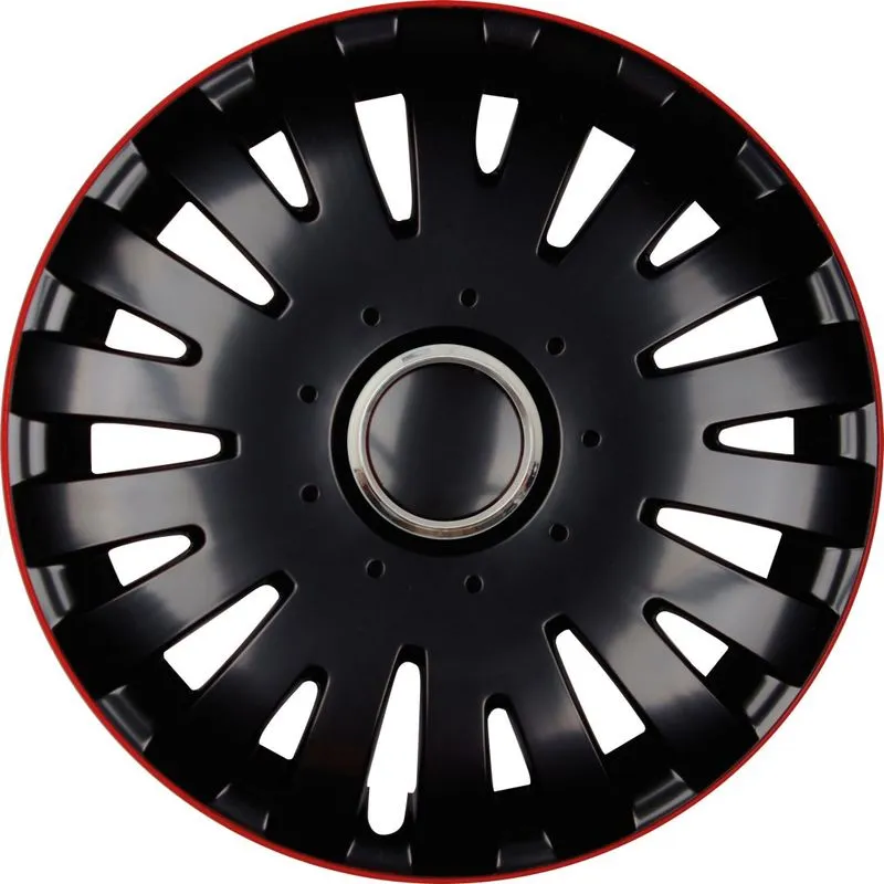 Rrotkapne Set 16" Malachit Chrome Black Red