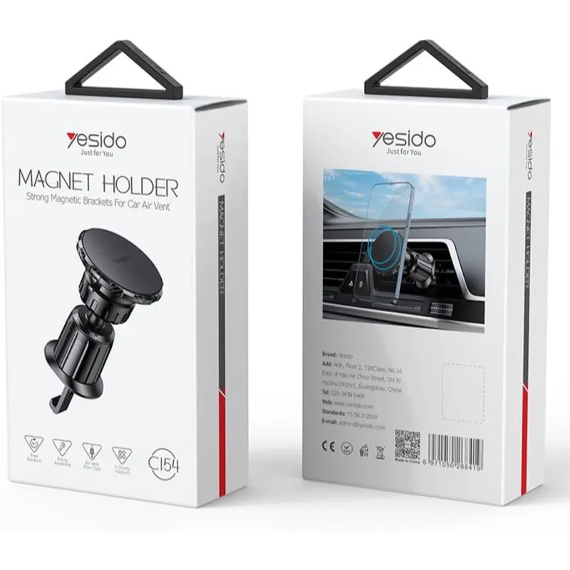 Mbajtes Telefoni Universal Magnetik Ne Ventilator view 2