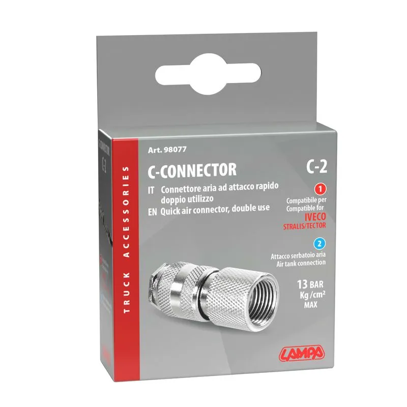 Konektor Ajri I Shpejte Dy Funksione C-2 Kamioni view 2