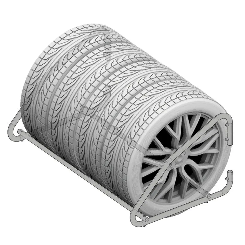 Mbajtese Rrotash Ne Mure Xl view 4