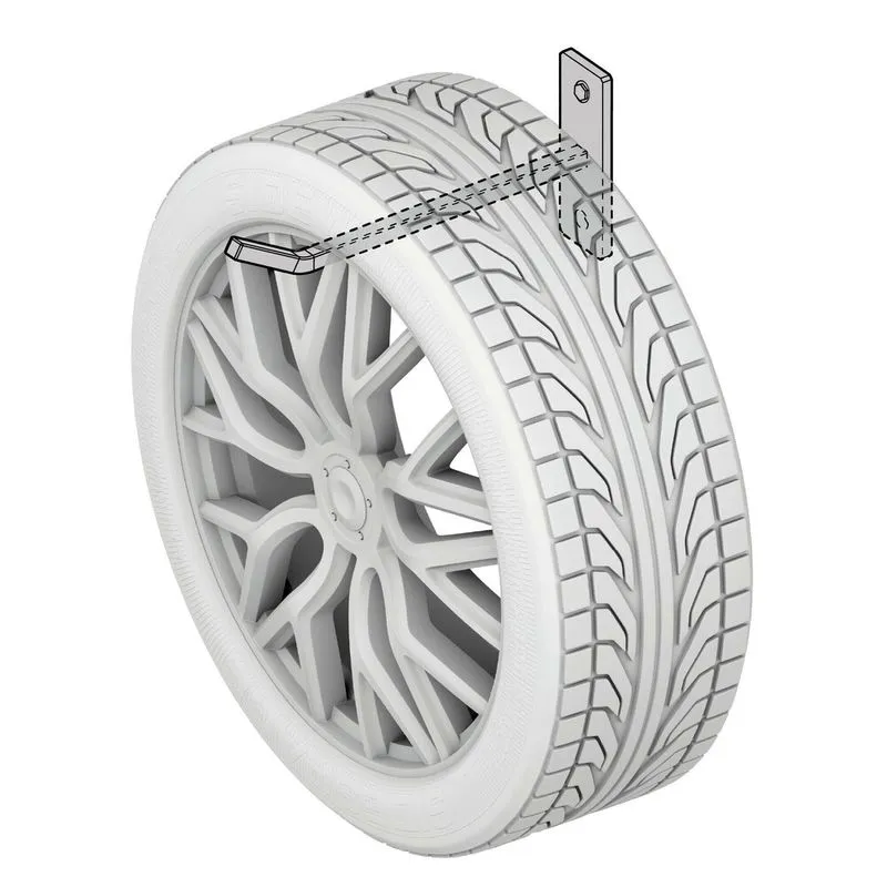 Mbajtese Rrotash Ne Mure 4cop view 3