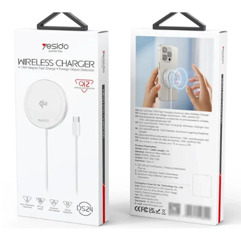 Mbushes Telefoni Wireless Type-c 15w view 2