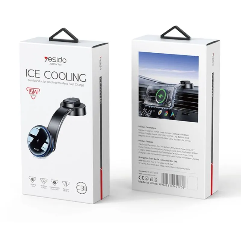 Mbajtes Telefoni Dhe Mbushes Me Ftofje Wireless Ne Panel 15w