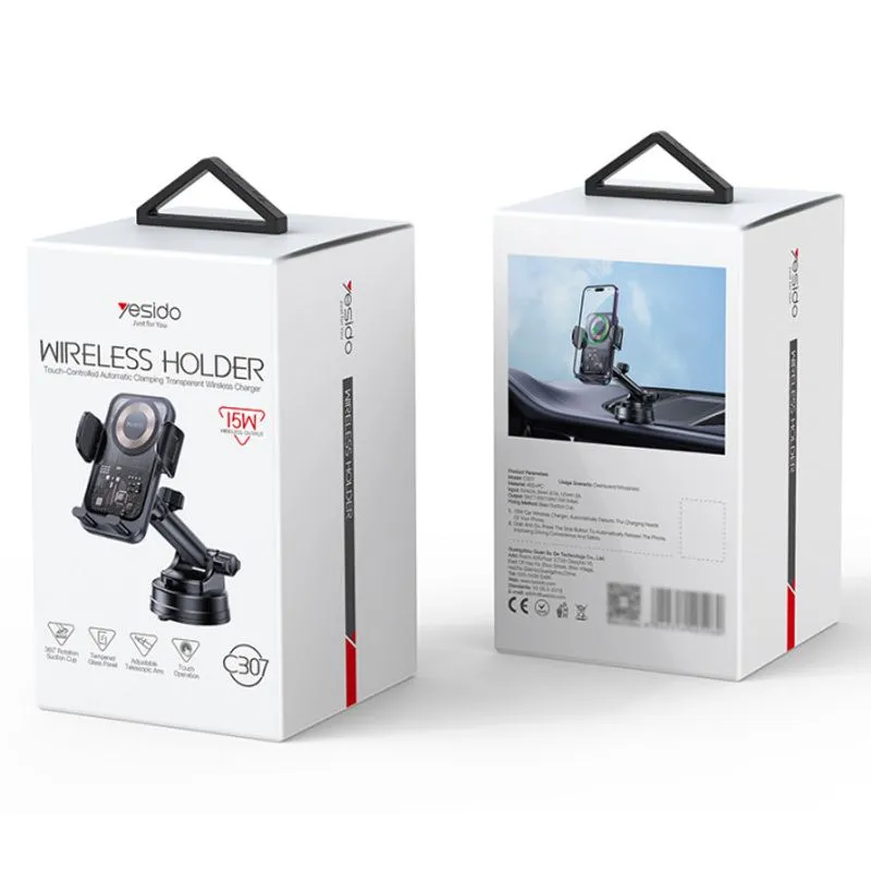 Mbajtes Telefoni Dhe Mbushes I Shpejte Wireless Ne Panel 15w 360° view 2