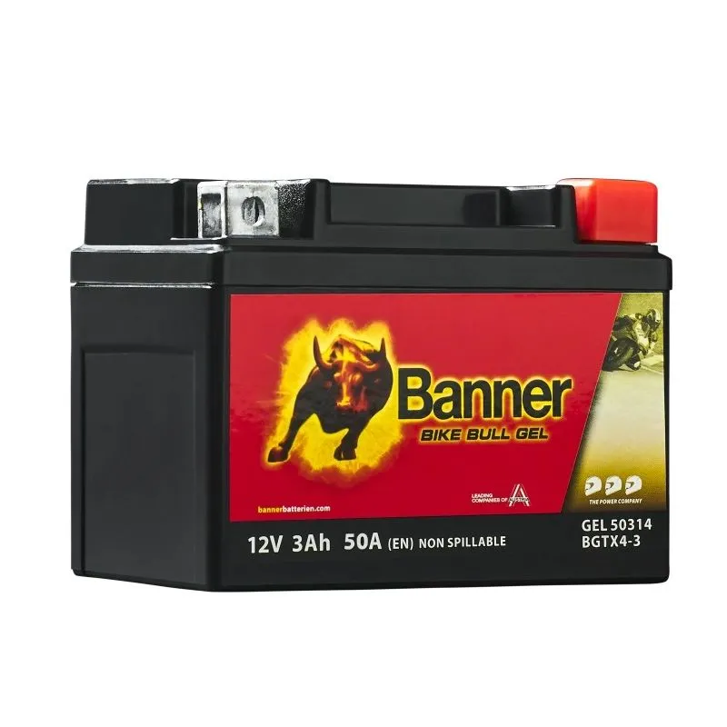 Bateri 12v 3ah Gel 50314 Bgtx4-3