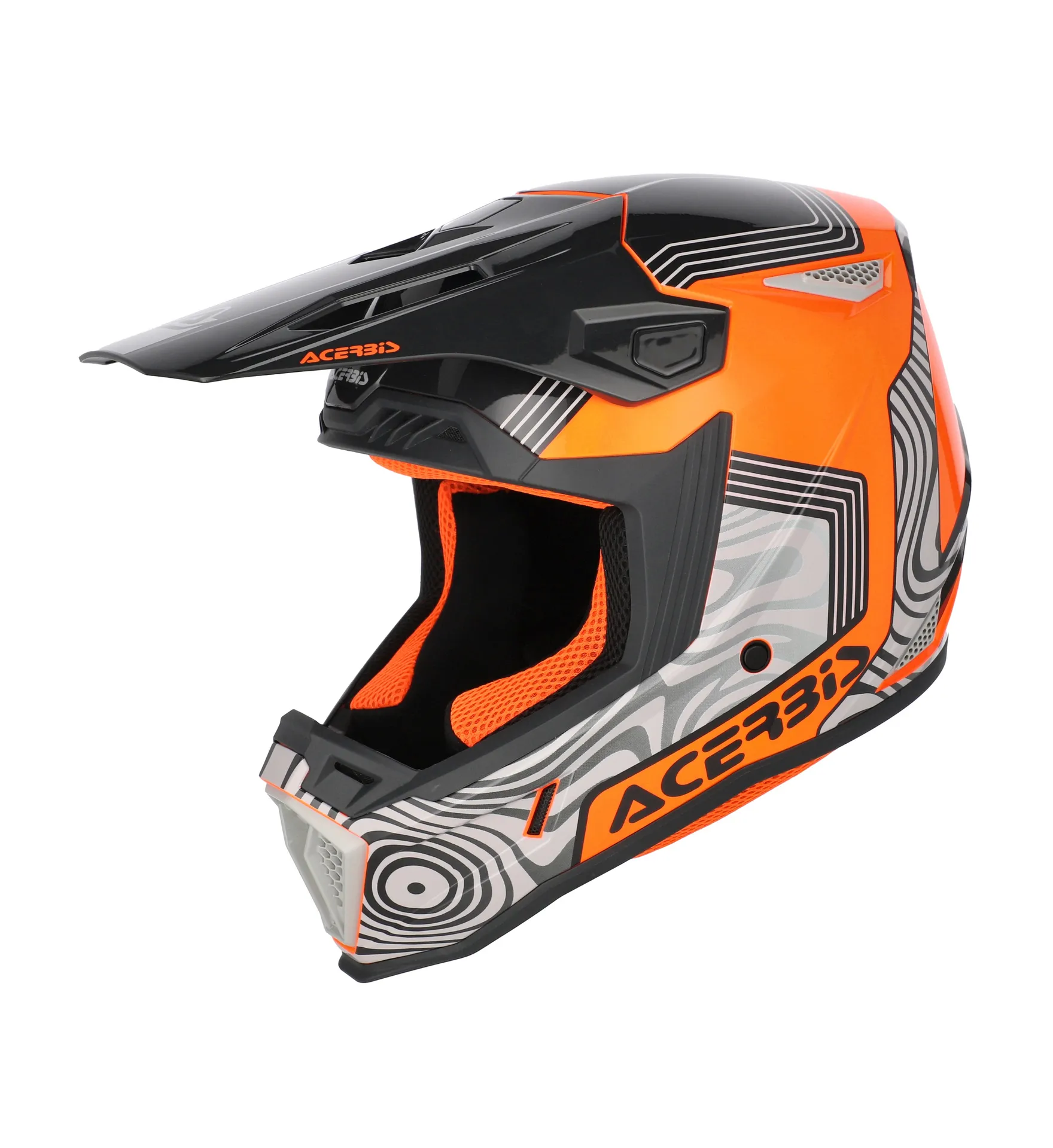 Helmete Graphic  Whoops Hirte/portokall L