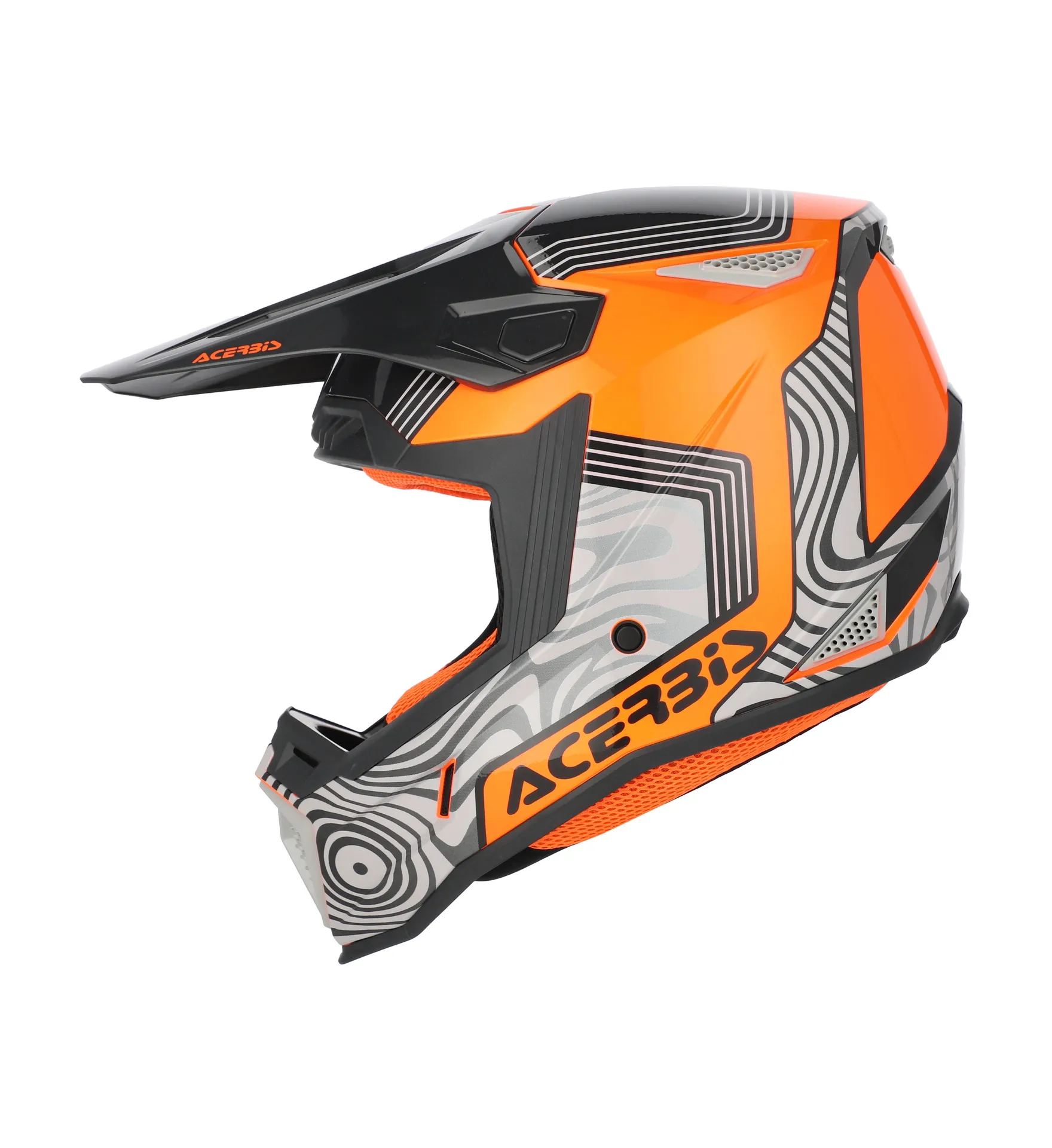 Helmete Graphic  Whoops Hirte/portokall L view 2