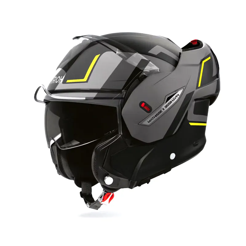Helmete Mathisse Matt Verdhe Xl