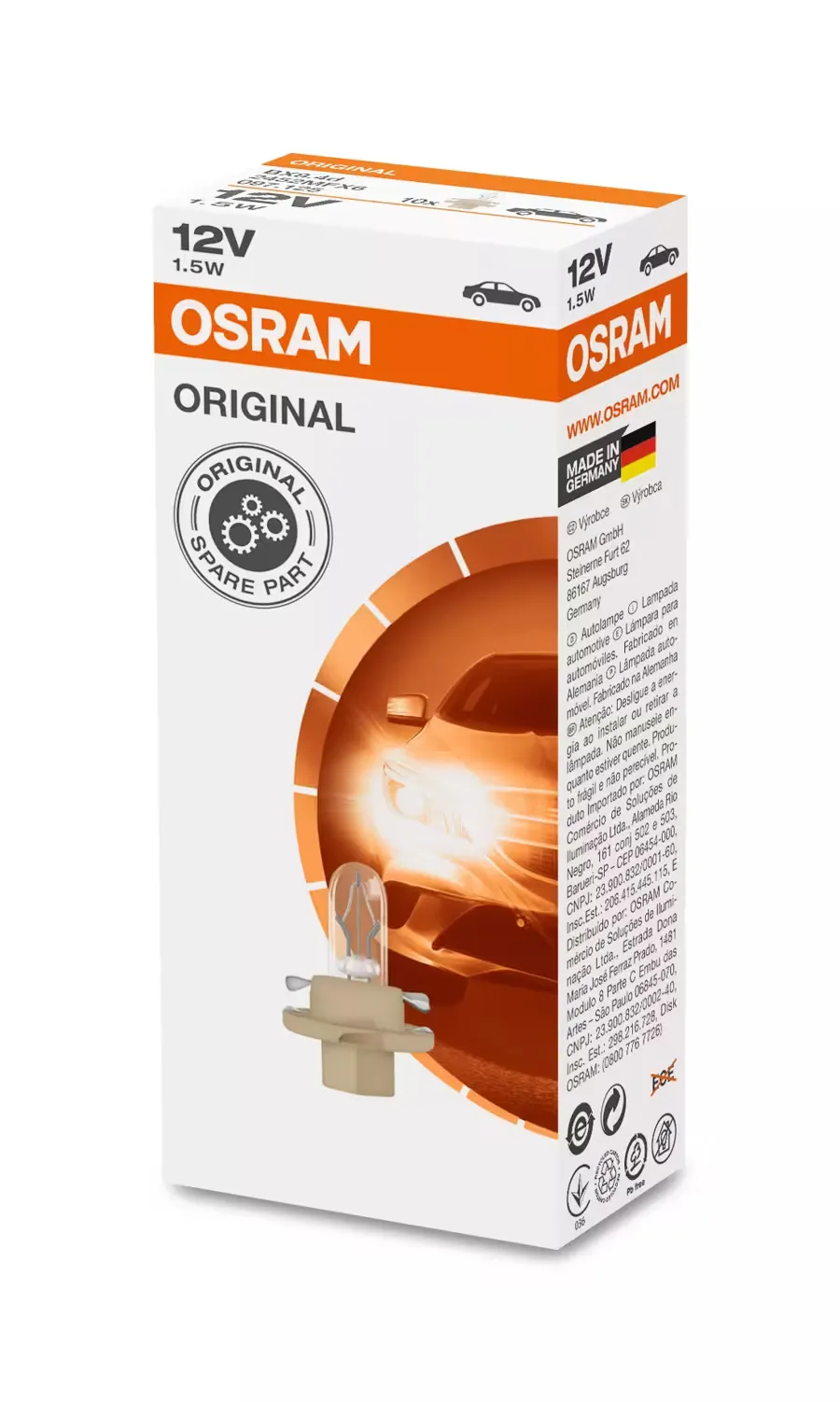 Lampa 12v 1.5w