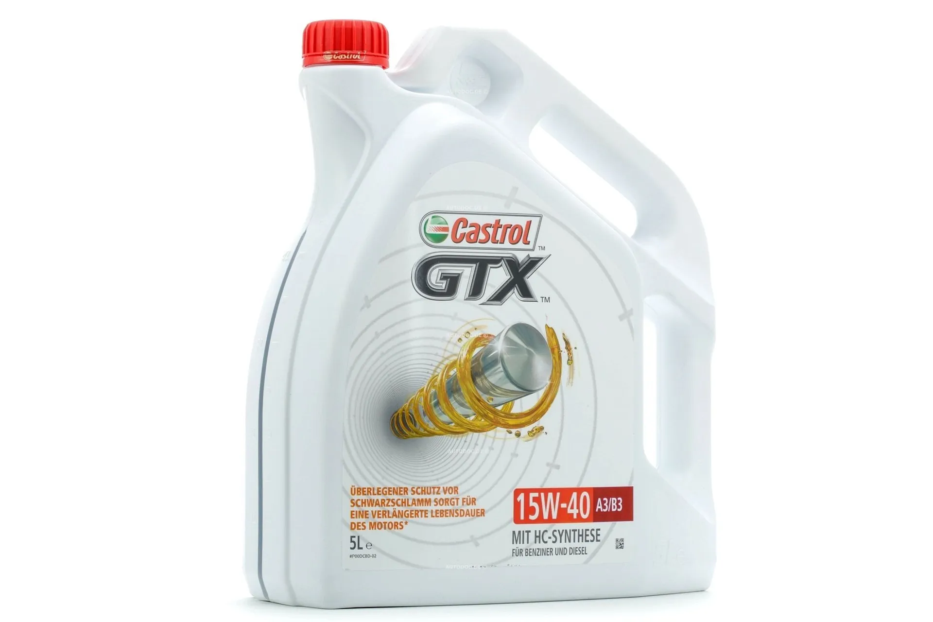 Vaj Castrol 15w-40 Gtx A3/b3 5/4l
