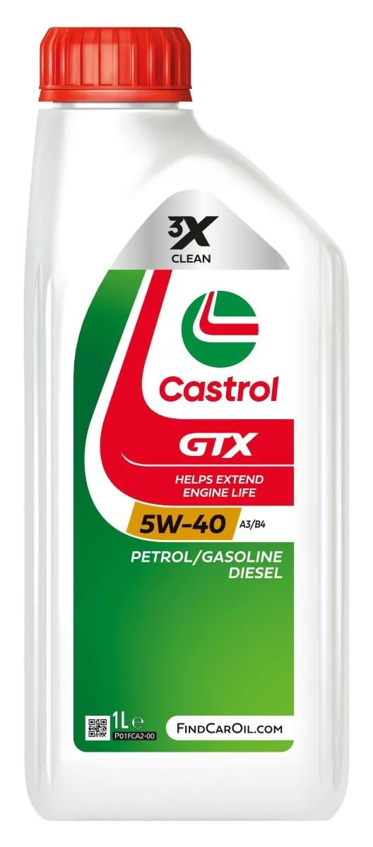 Vaj Castrol 5w-40 Gtx A3/b4 1l