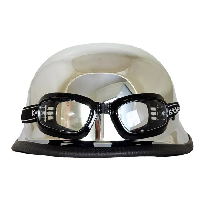 Helmete Motorri Retro Me Syze – Model Gjerman