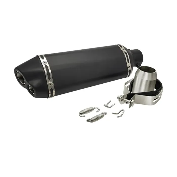 Auspuh Sportiv Per Motoçiklete Pa549 – 40cm – Black Matte