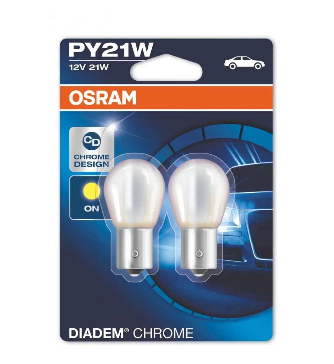 Lampa 12v 21w Portokall Diadem Bau15s