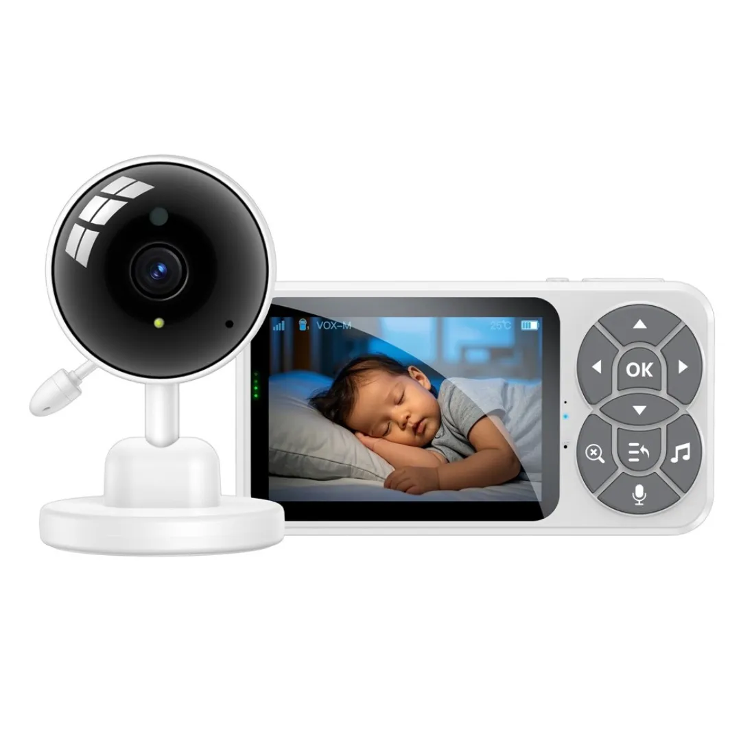 Kamere Baby Monitor 2.4g 2000mah Lcd 3.5inch