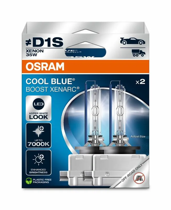Lampa Gar D1s 12v/24v 35w 7000k Cool Blue Boost®