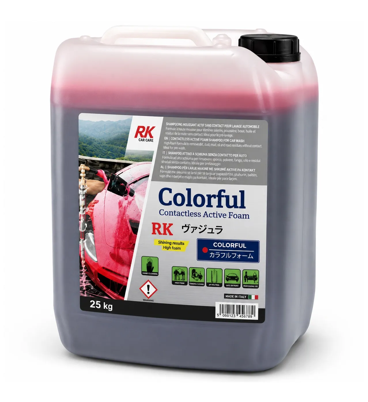Shampon Rk - Pink Pa Ferkim (self-service&manual) 25kg