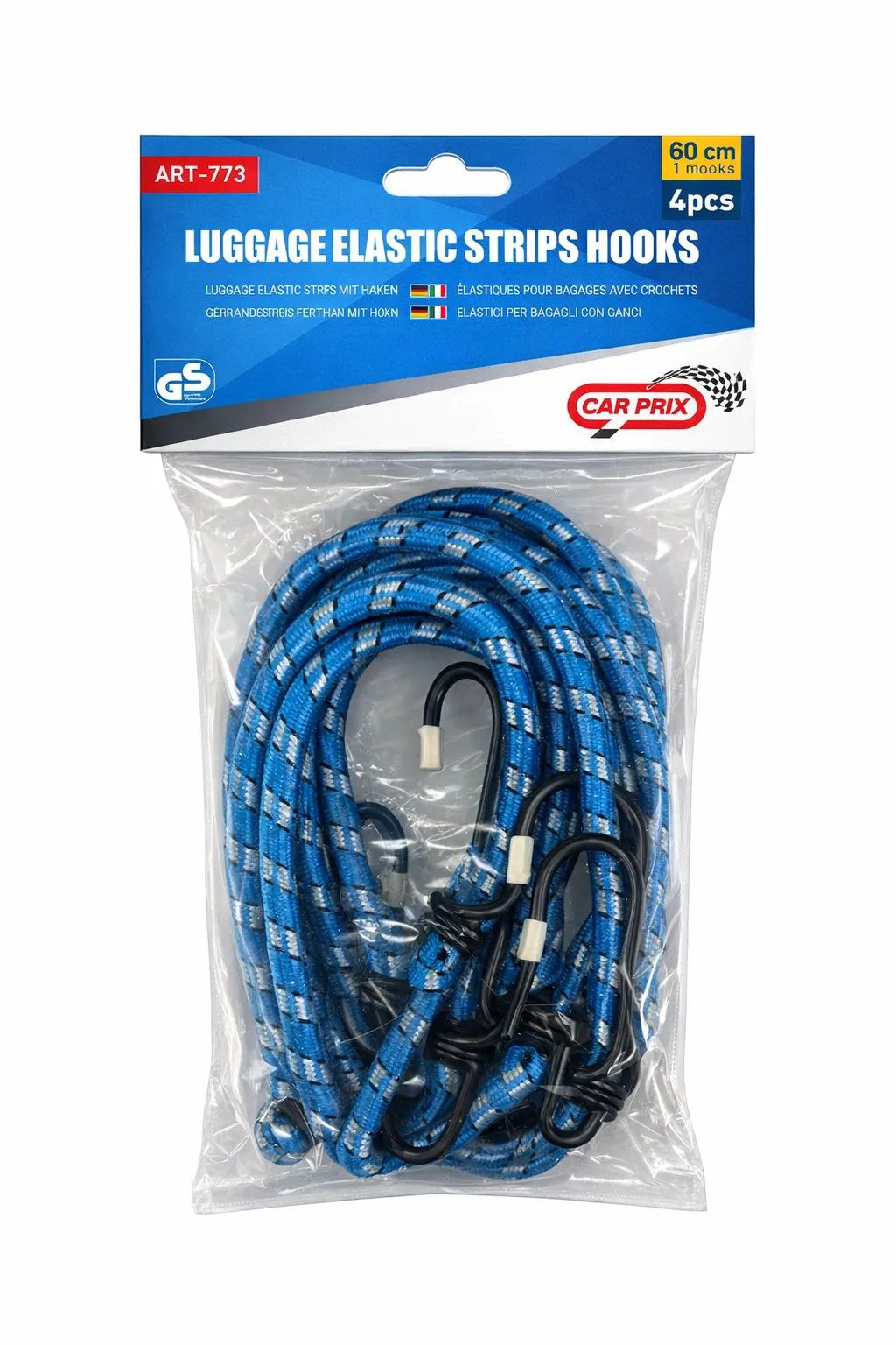 Lidhese Bagazhi 4pcs 8hooks 60cm