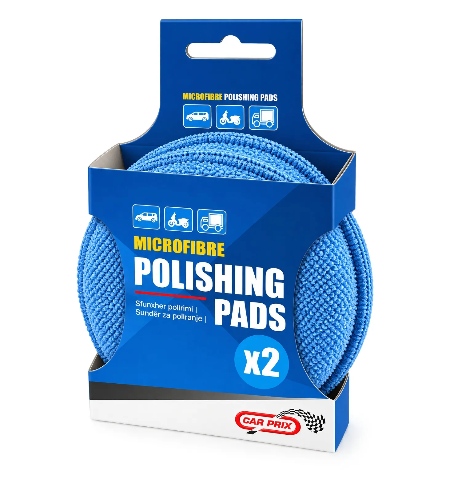 Sfungjer Polirimi Set 2pcs 12.5x2cm