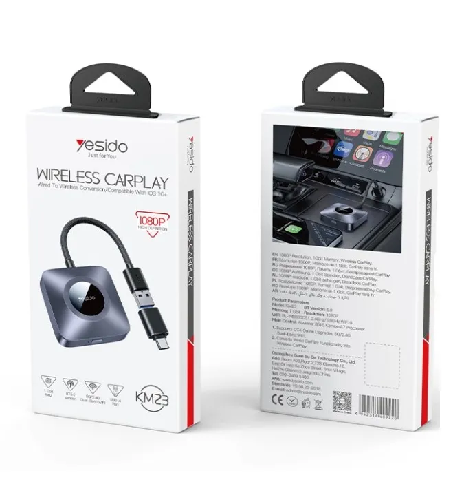 Adapter Wireless Carplay + Kabllo
