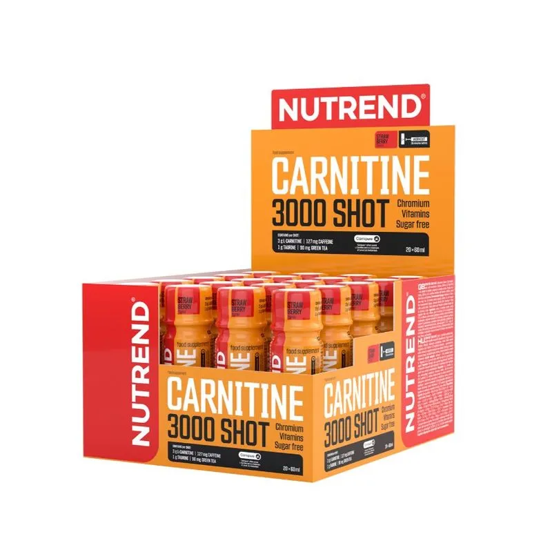 Carnitine 3000 Shot 60ml Luleshtrydhe