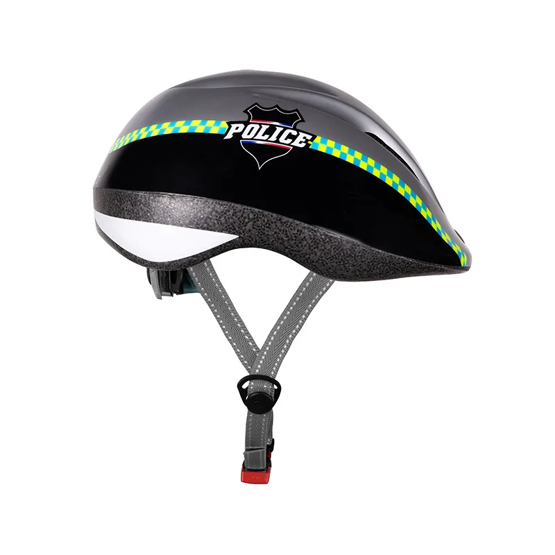 Helmete Biciklete Per Femije Fun Police Zi-silver S 902236