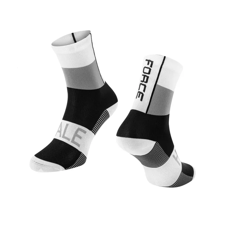Qorape Bicikle F Hale Bardhe Hiri Zeze L/xl 42/47