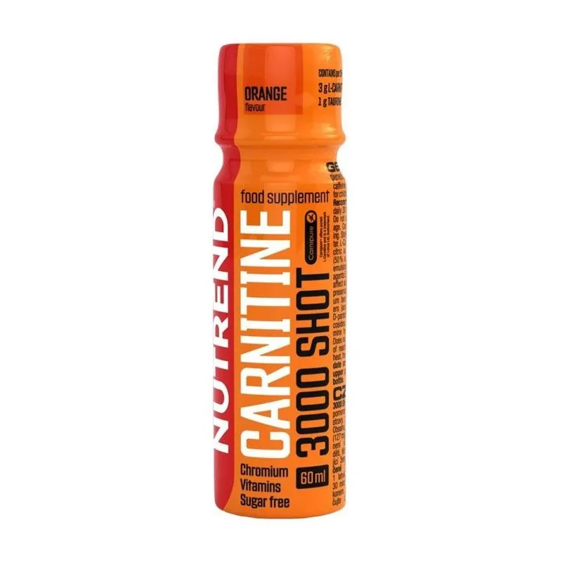Carnitine 3000 Shot  60ml Portokall