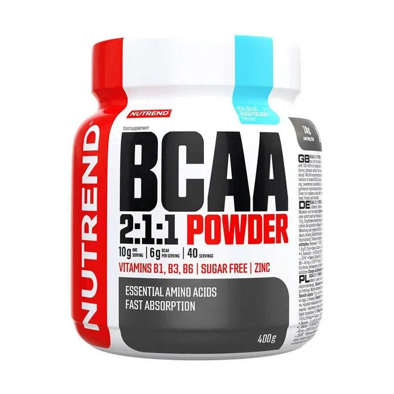Bcaa 2:1:1 Powder 400g Ice Blue Raspberry