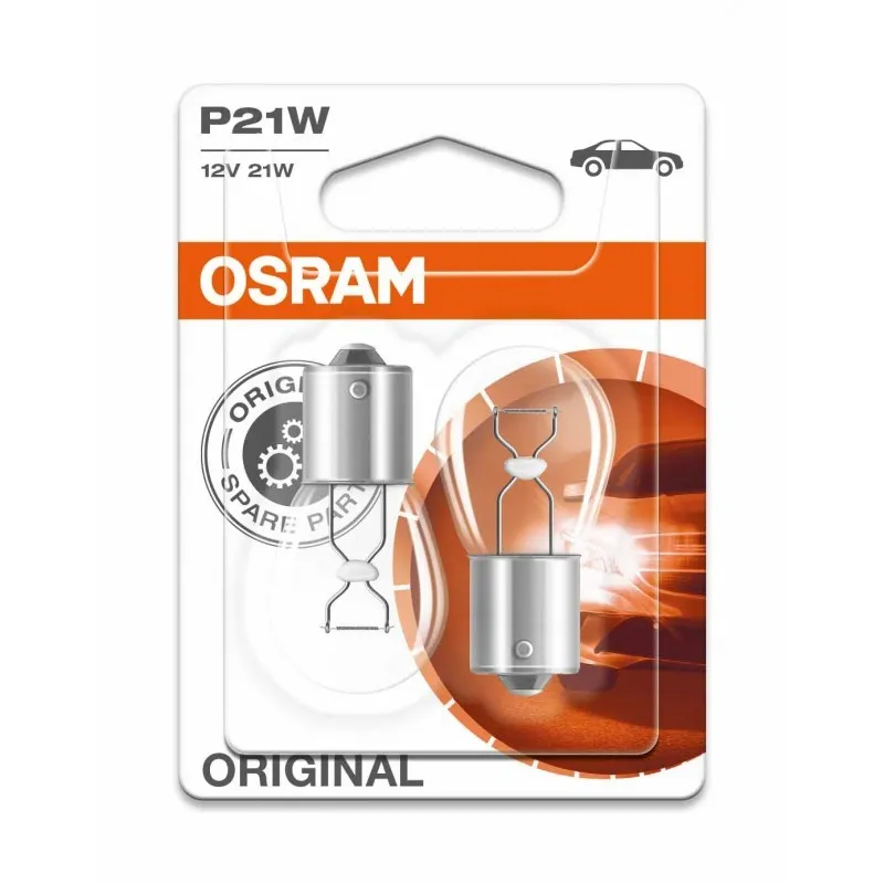 LAMPA 12V 21W P21W BA15S OSRAM